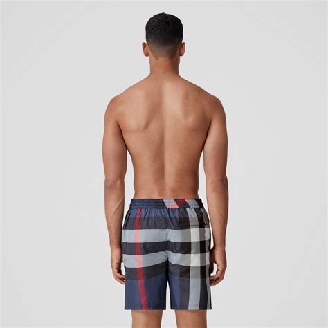 bade shorts burberry|Burberry carbon blue swim shorts.